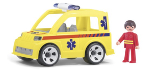 Igráček Multi GoO Ambulance se záchranářem