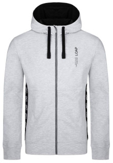 Pánská mikina Loap Ewolucion vel. S-XXL šedá