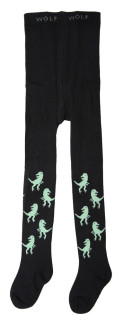 Chlapecké punčocháče Wolf P2316 vel. 98/104 černé s dinem